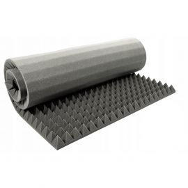 Akusztikus hangszigetelő hab PYRAMID 80mm 200x100cm ragasztó nélkül nem gyúlékony