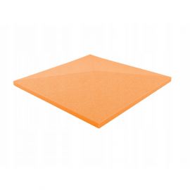 Akusztikus panel 6cm 50x50cm narancssárga