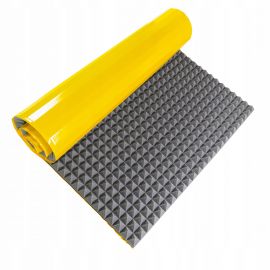 Öntapadó akusztikus hangszigetelő hab PYRAMID 80mm 200x100cm nem gyúlékony